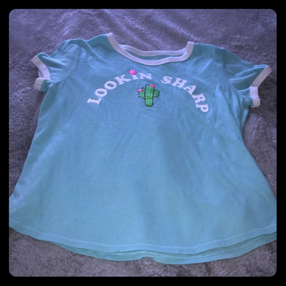This is a kids shirt size L/14